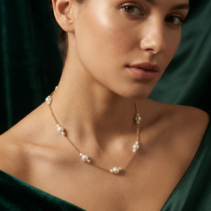 vritha pearl necklace for women | necklaces for girls gold necklace design