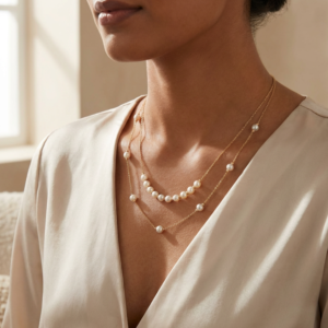 vritha pearl necklace gold necklace | necklaces for women necklaces for girls
