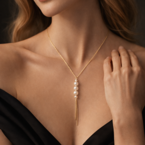 vritha necklaces for girls pearl necklace gold necklace for women (copy)