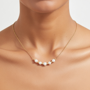 vritha pearl necklace for women gold necklace necklaces for girls (copy)